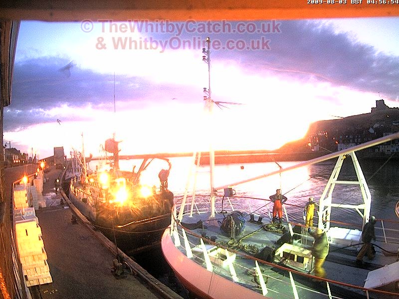 Sunrise Over Trawlers