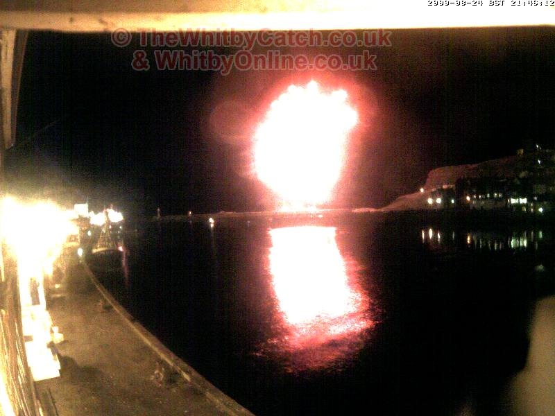 Whitby Regatta Fireworks 2009