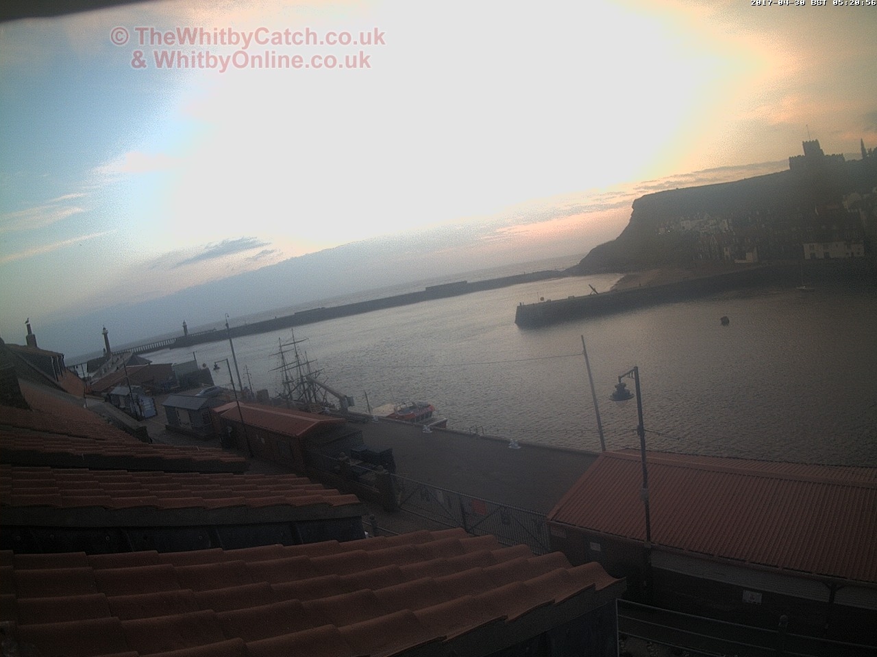 Whitby Sun 30th April 2017 05:21.