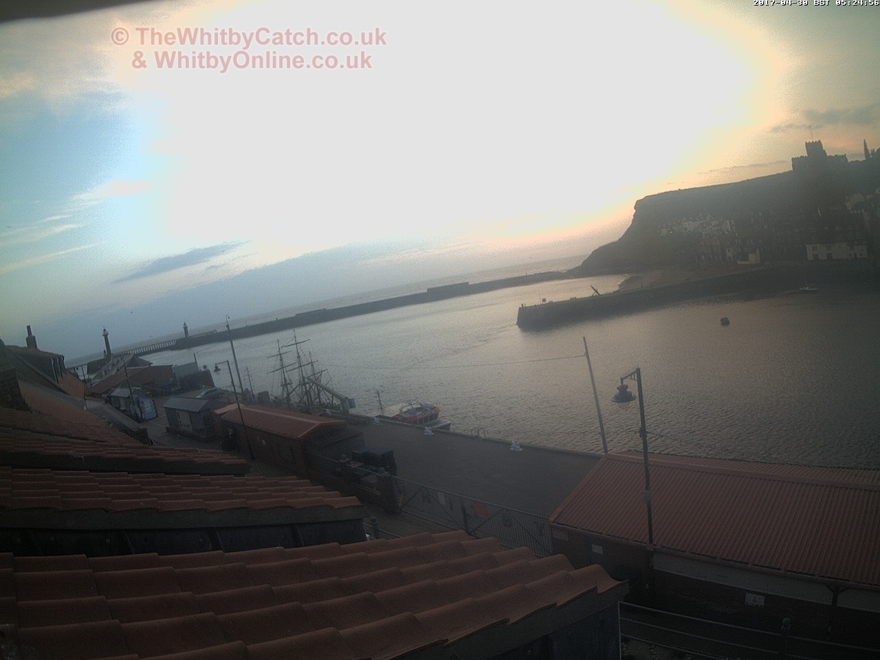 Whitby Sun 30th April 2017 05:25.
