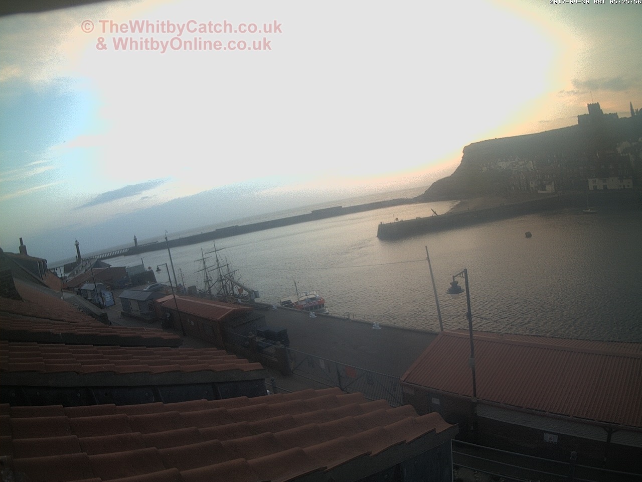 Whitby Sun 30th April 2017 05:26.