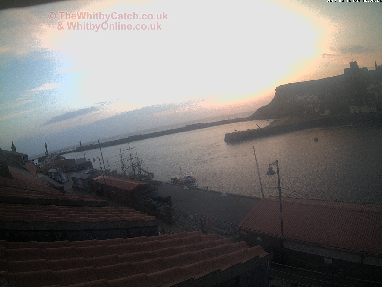 Whitby Sun 30th April 2017 05:27.