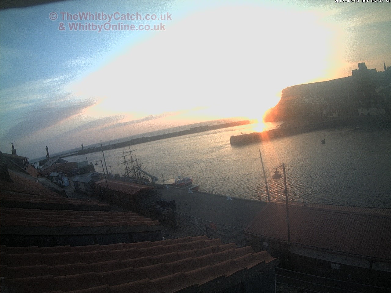 Whitby Sun 30th April 2017 05:48.