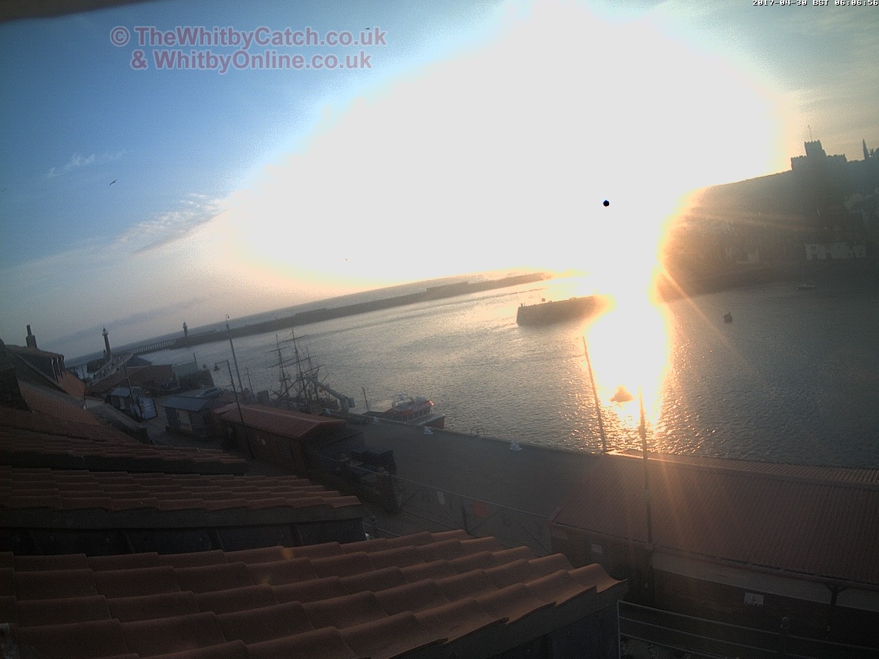 Whitby Sun 30th April 2017 06:07.