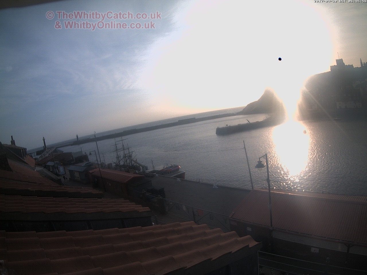 Whitby Sun 30th April 2017 06:46.