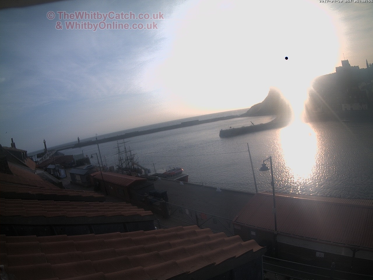 Whitby Sun 30th April 2017 06:49.
