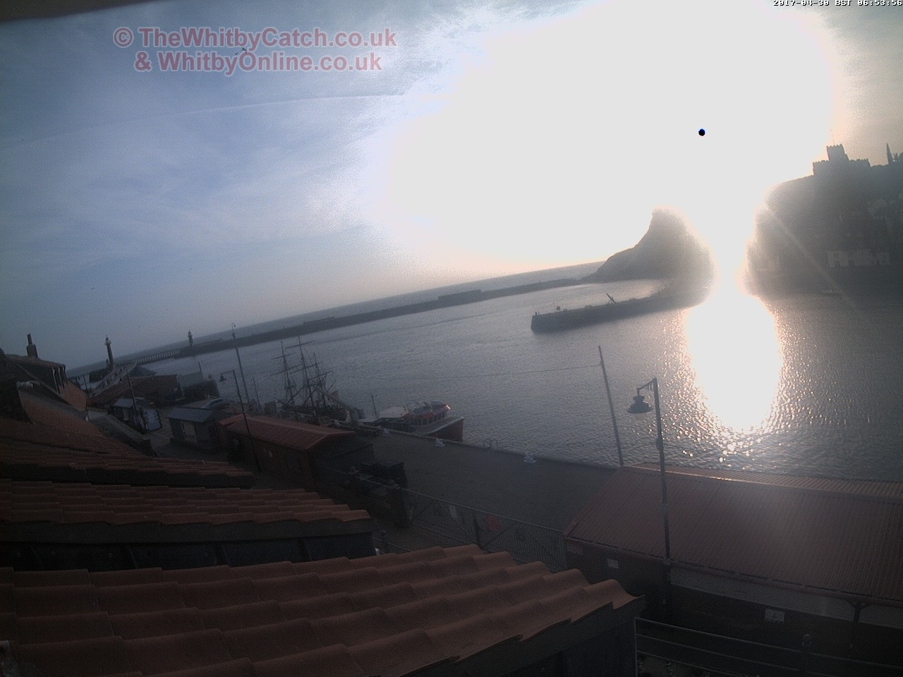 Whitby Sun 30th April 2017 06:54.