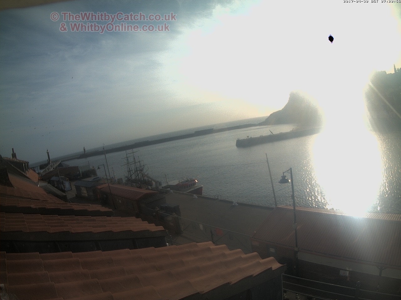 Whitby Sun 30th April 2017 07:21.