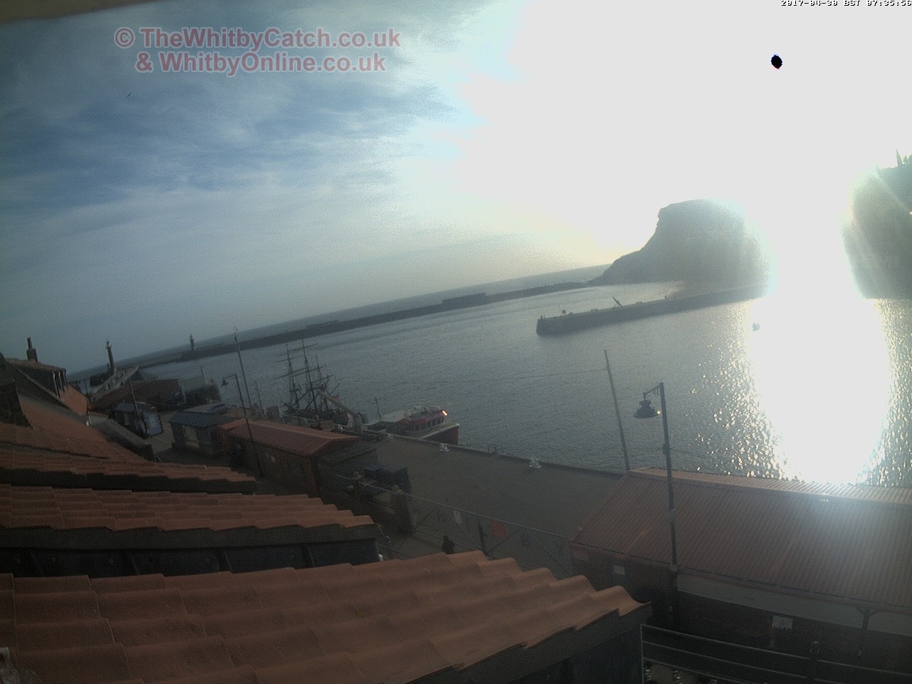 Whitby Sun 30th April 2017 07:36.