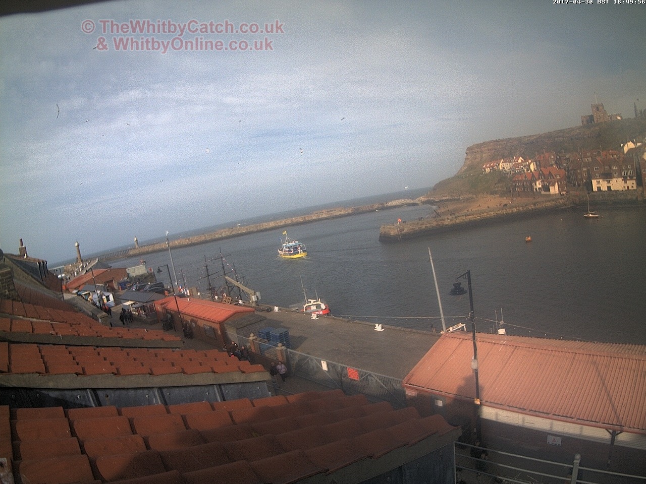 Whitby Sun 30th April 2017 16:50.