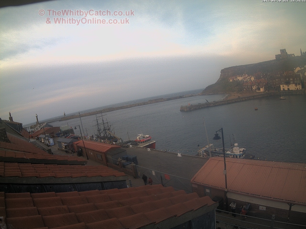 Whitby Sun 30th April 2017 19:35.