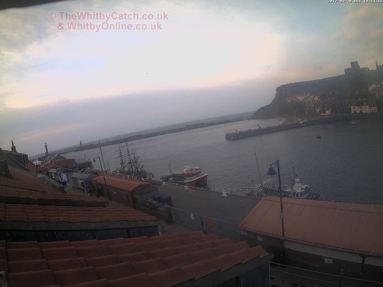 Whitby Sun 30th April 2017 19:52.