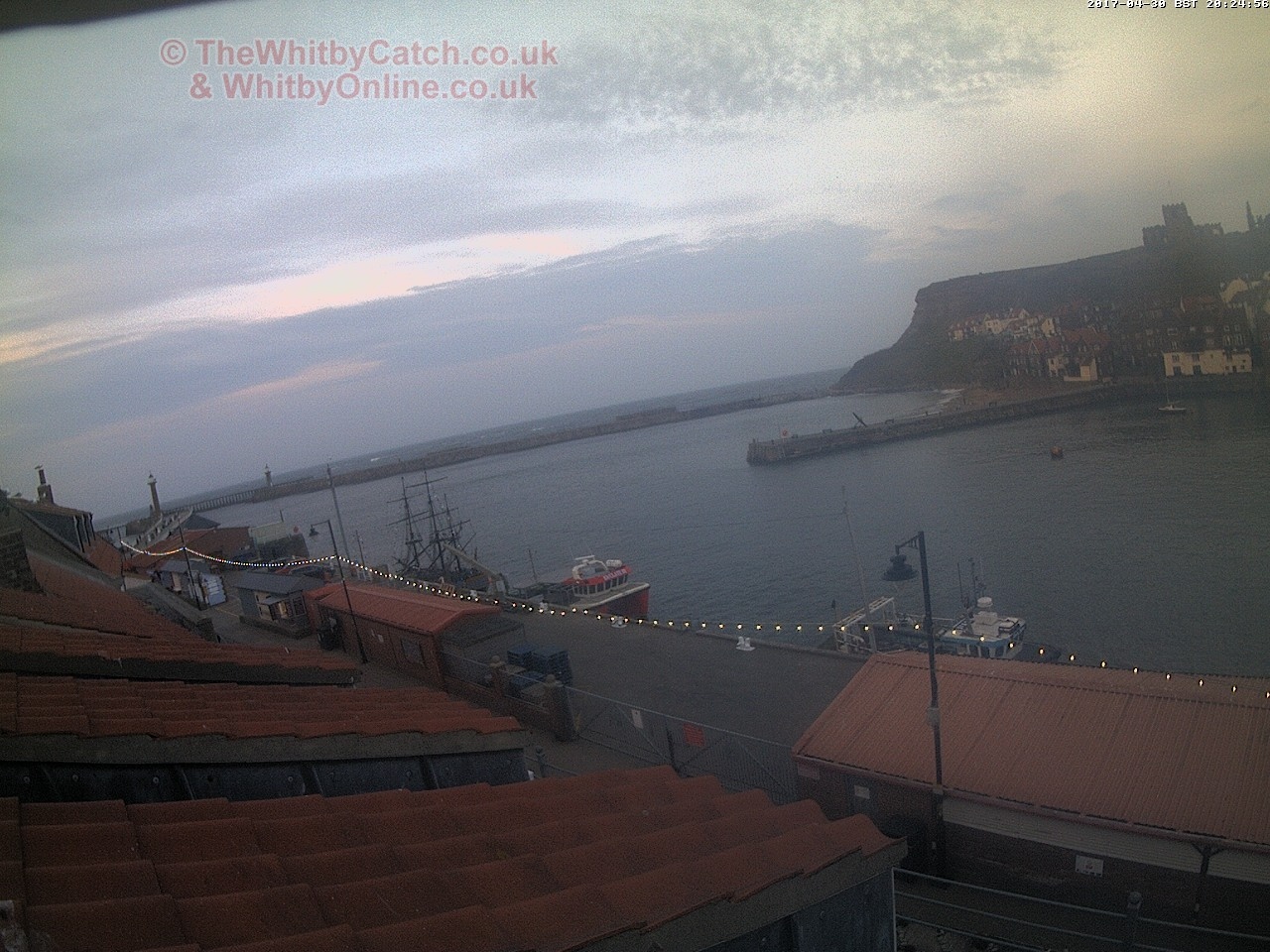 Whitby Sun 30th April 2017 20:25.