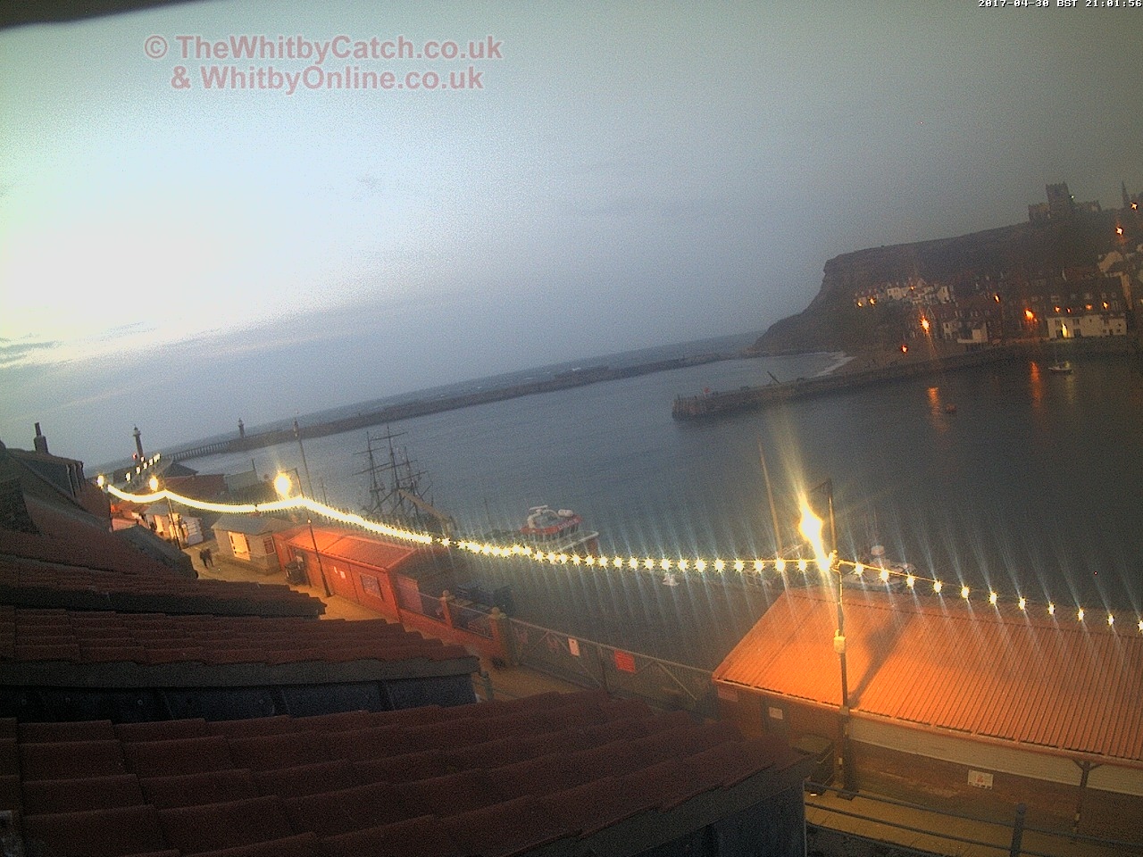 Whitby Sun 30th April 2017 21:02.