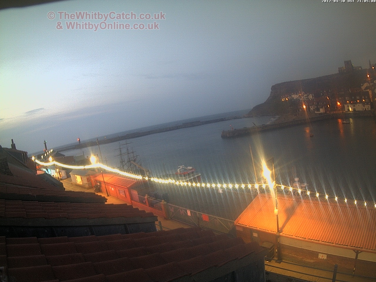 Whitby Sun 30th April 2017 21:05.