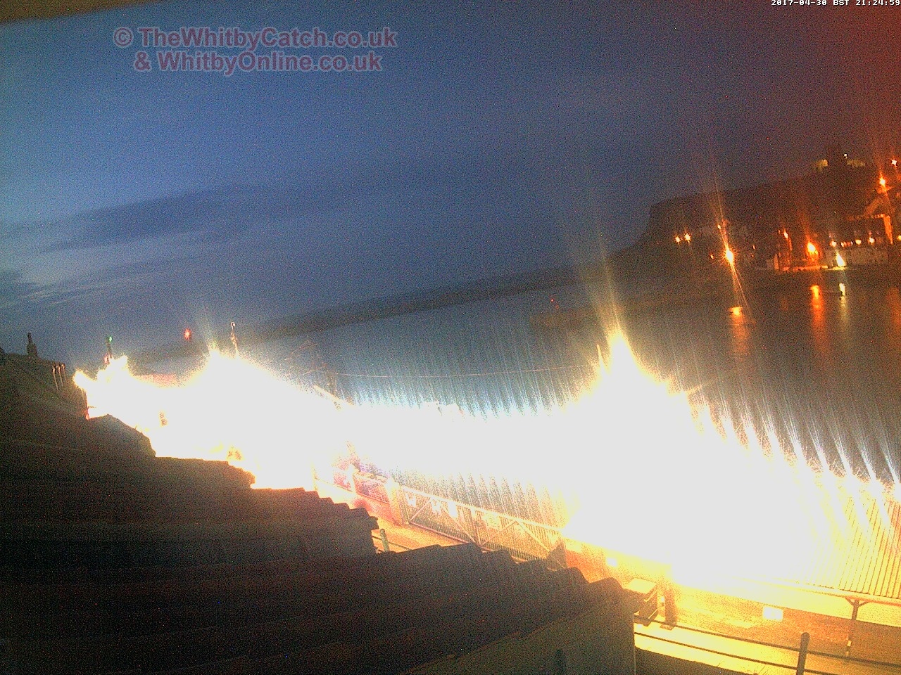 Whitby Sun 30th April 2017 21:25.